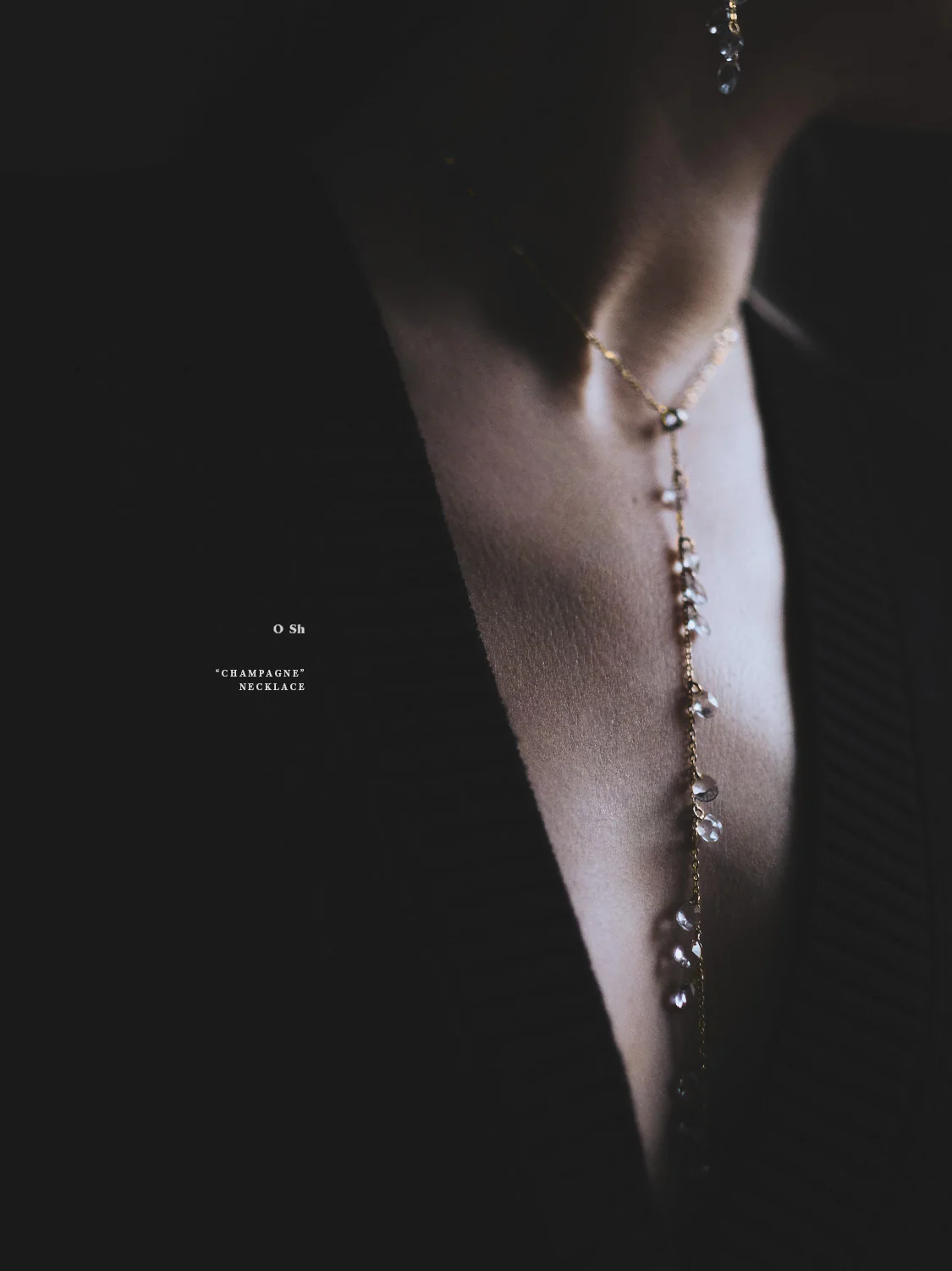 "CHAMPAGNE" NECKLACE/BRACELET VERMEIL - Image 3
