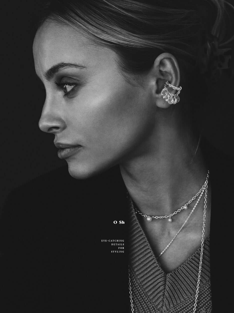 CHANGE-PENDANT EAR CUFF VERMEIL - Image 4