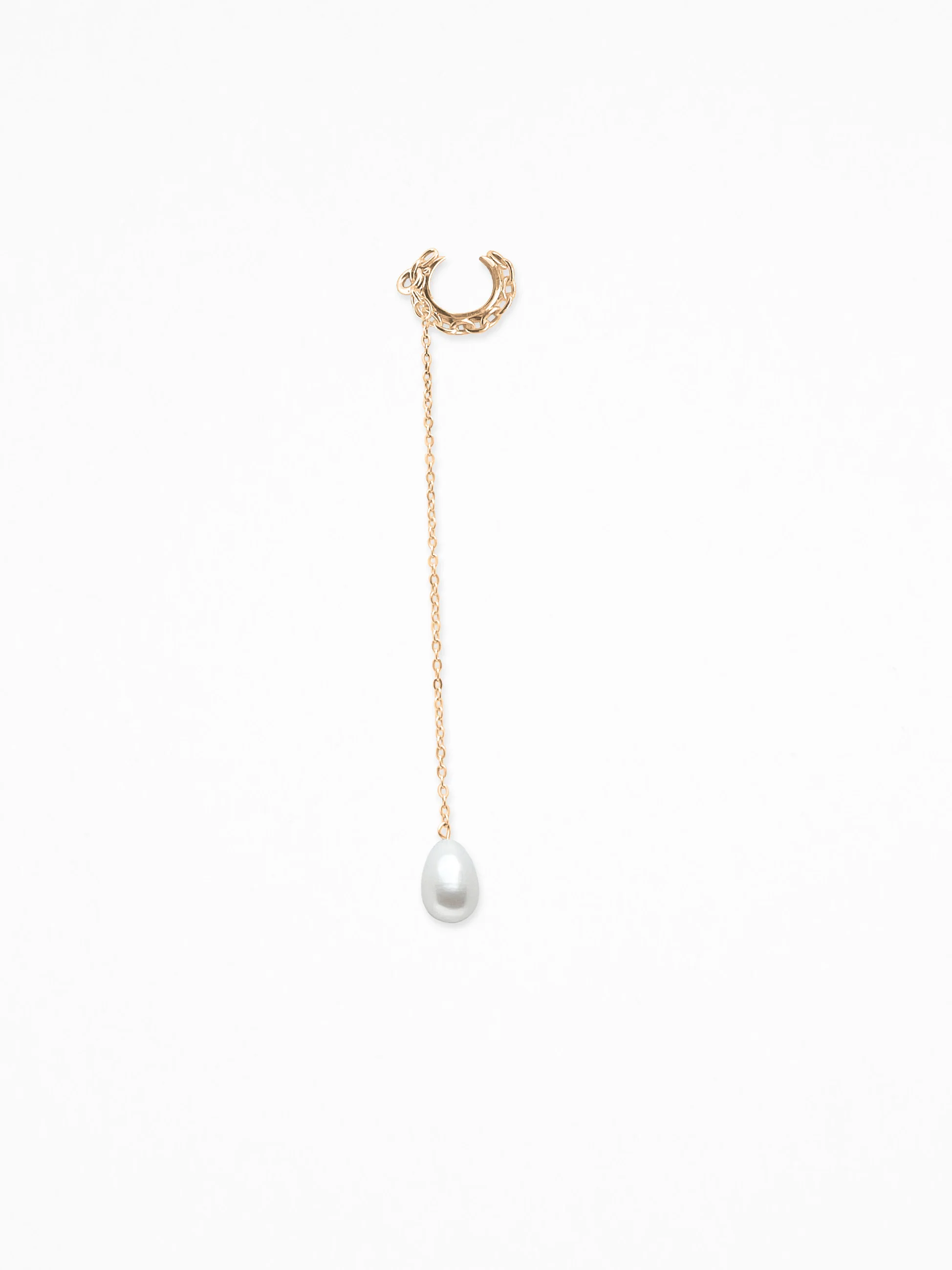 CHANGE-PENDANT EAR CUFF VERMEIL - Image 3