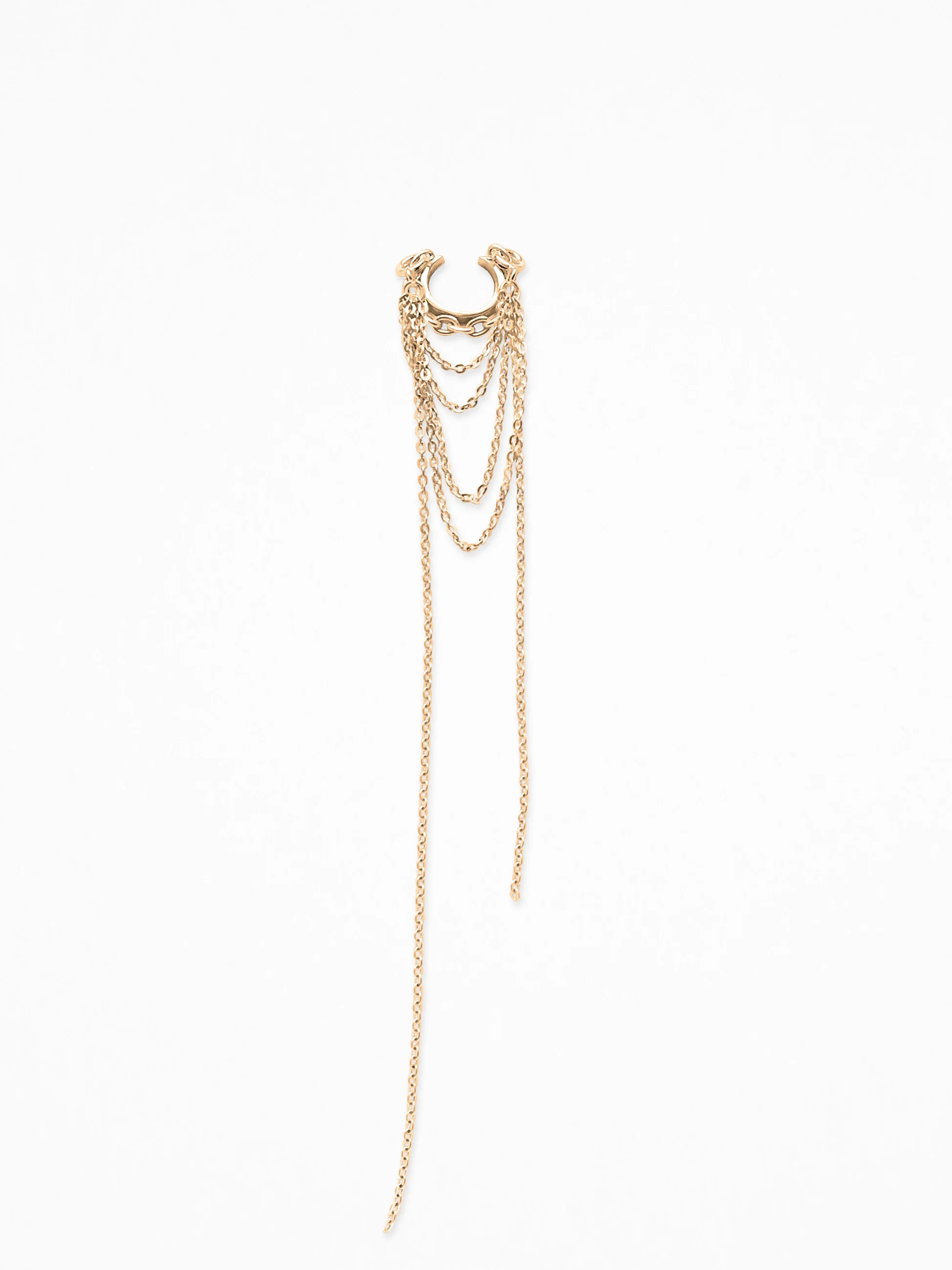 CHANGE-PENDANT EAR CUFF VERMEIL - Image 7