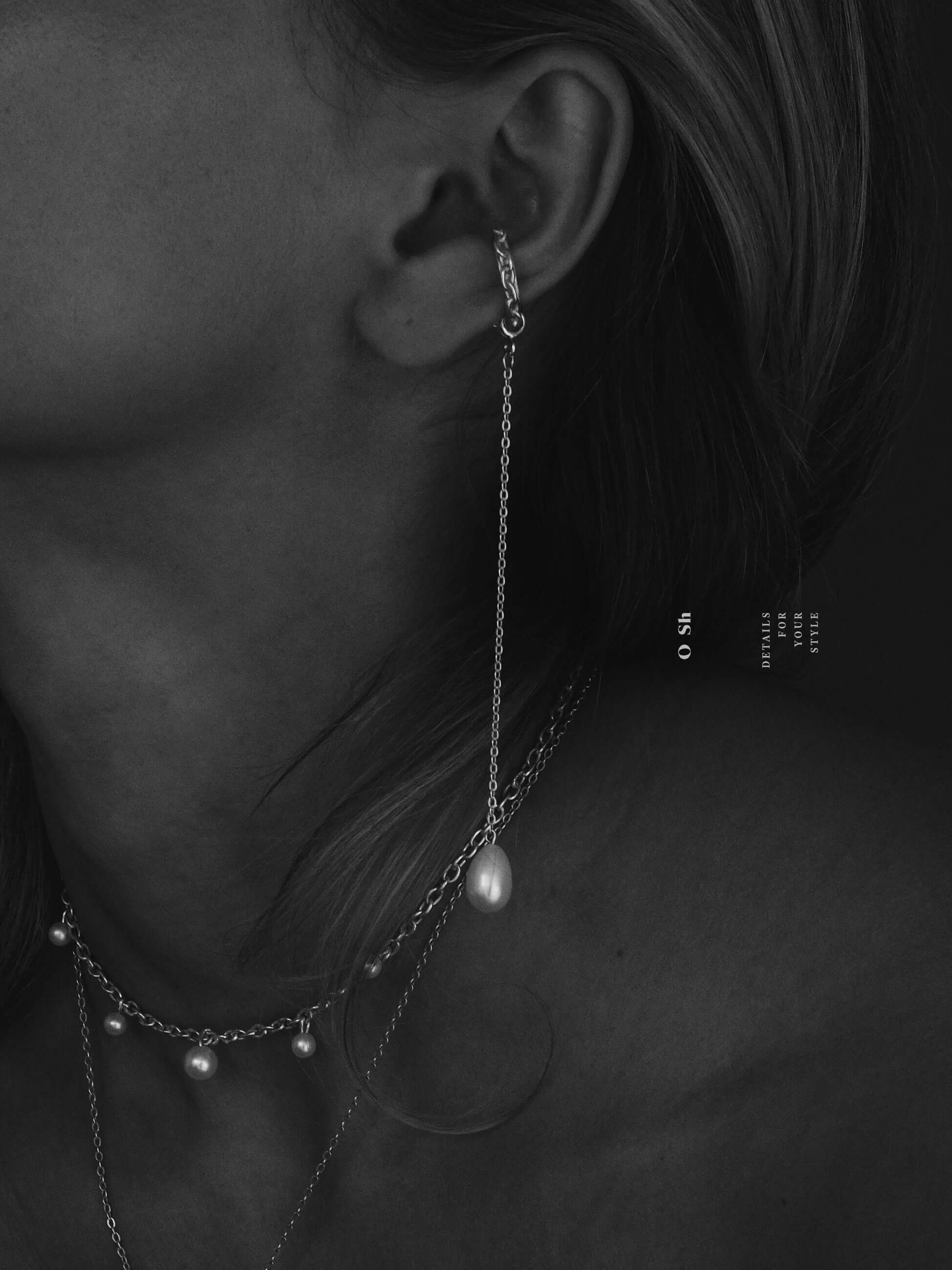 CHANGE-PENDANT EAR CUFF VERMEIL - Image 9