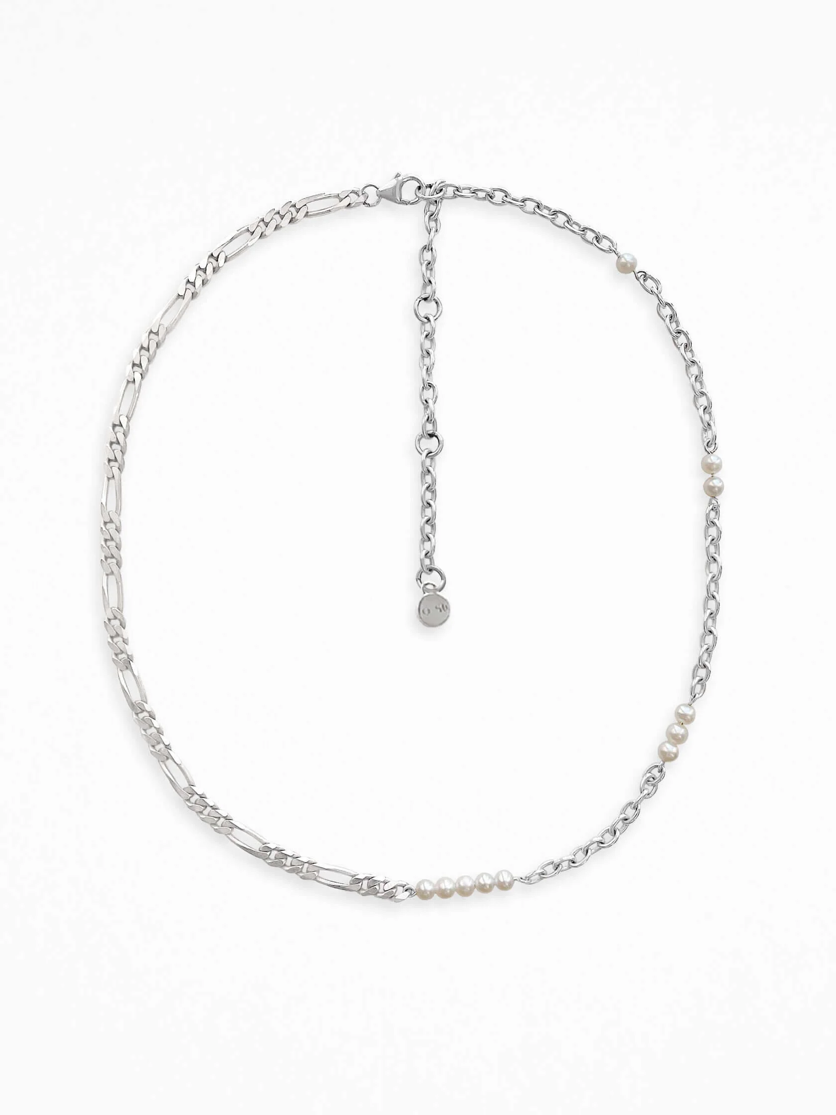 DUO CHAIN PEARL NECKLACE