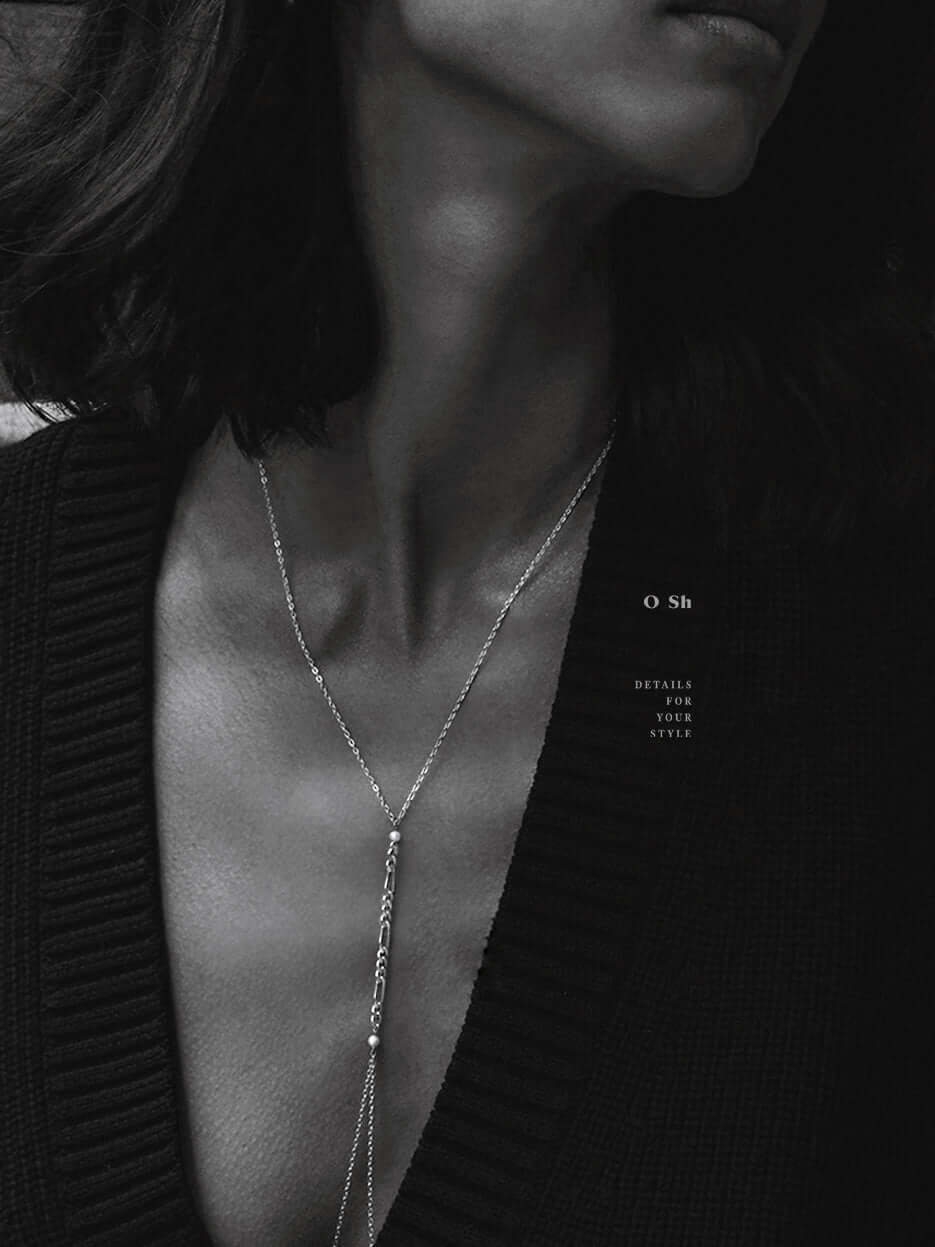 "HARNESS" BODY CHAIN SILVER - Image 4