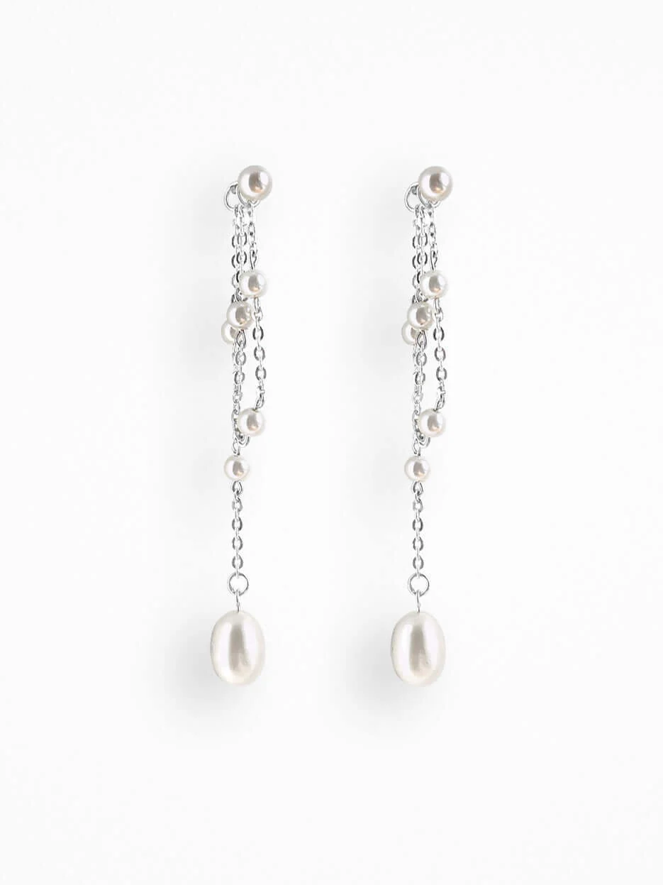 "NETIQUE" EAR SET SILVER - Image 8
