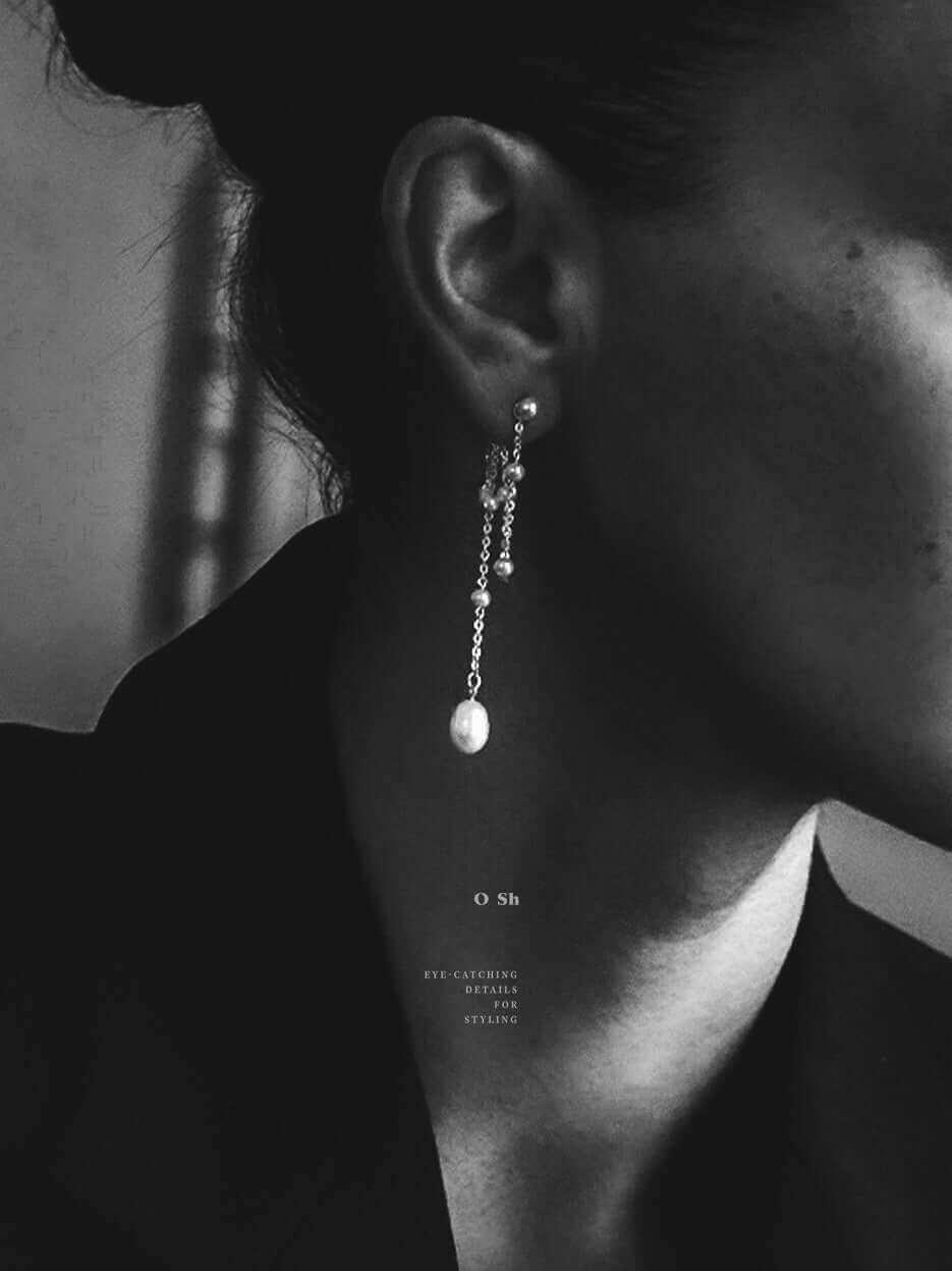 "NETIQUE" EAR SET VERMEIL - Image 7