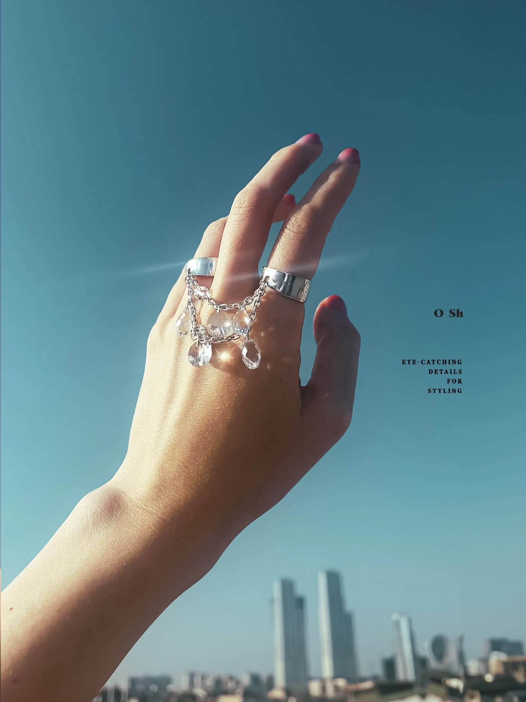 "PONT DE CRISTAL" RINGS SILVER - Image 10