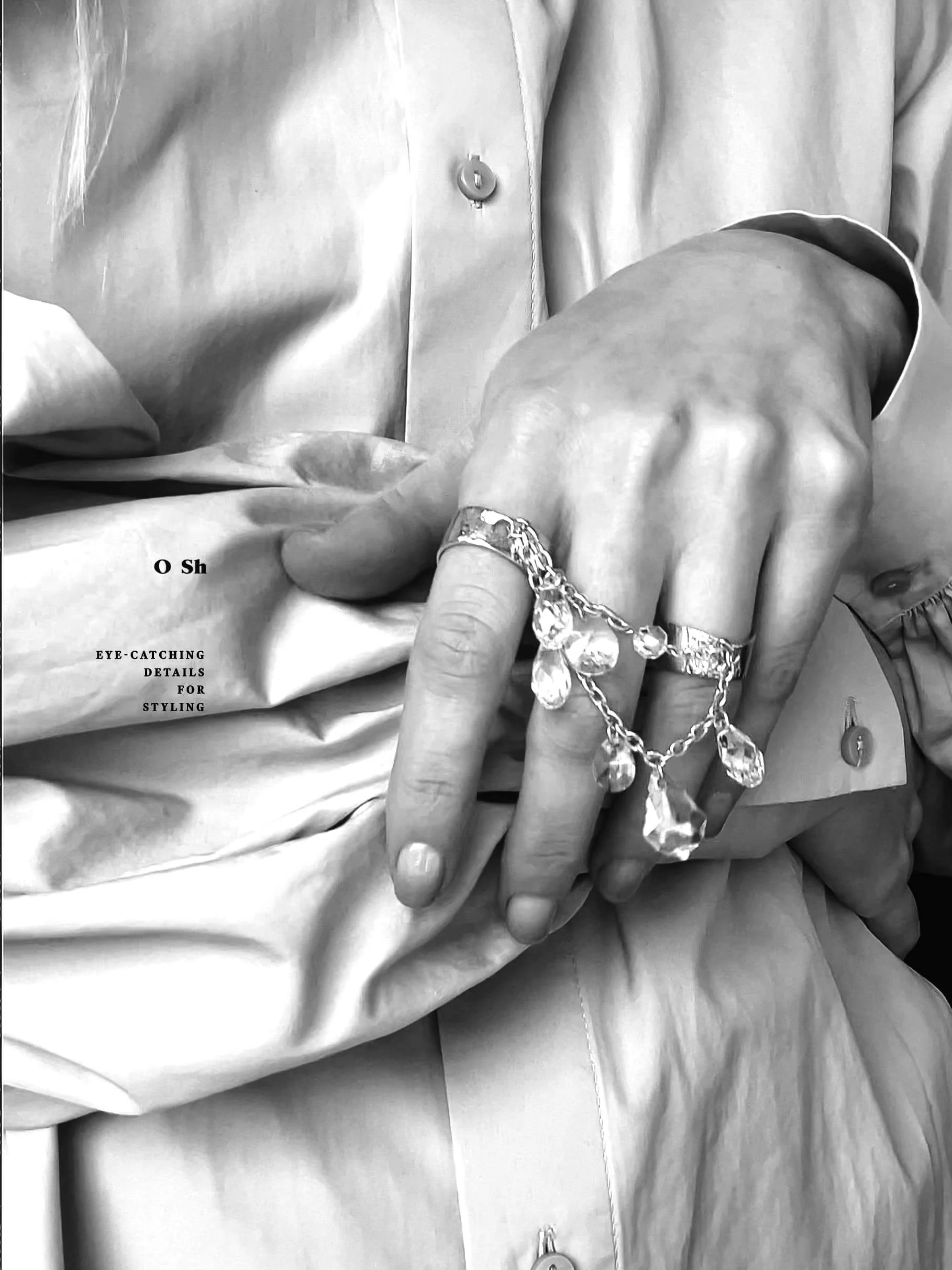 "PONT DE CRISTAL" RINGS VERMEIL - Image 4