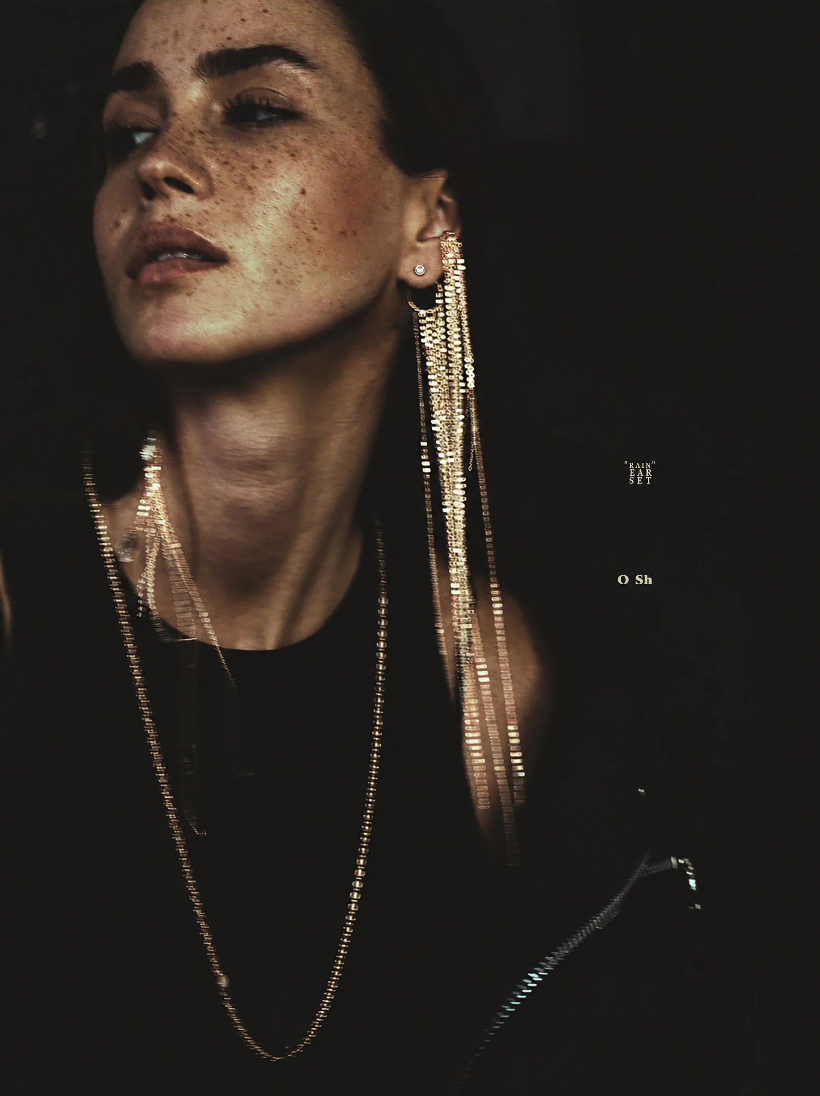 "RAINFALLIA" EAR SET VERMEIL - Image 3
