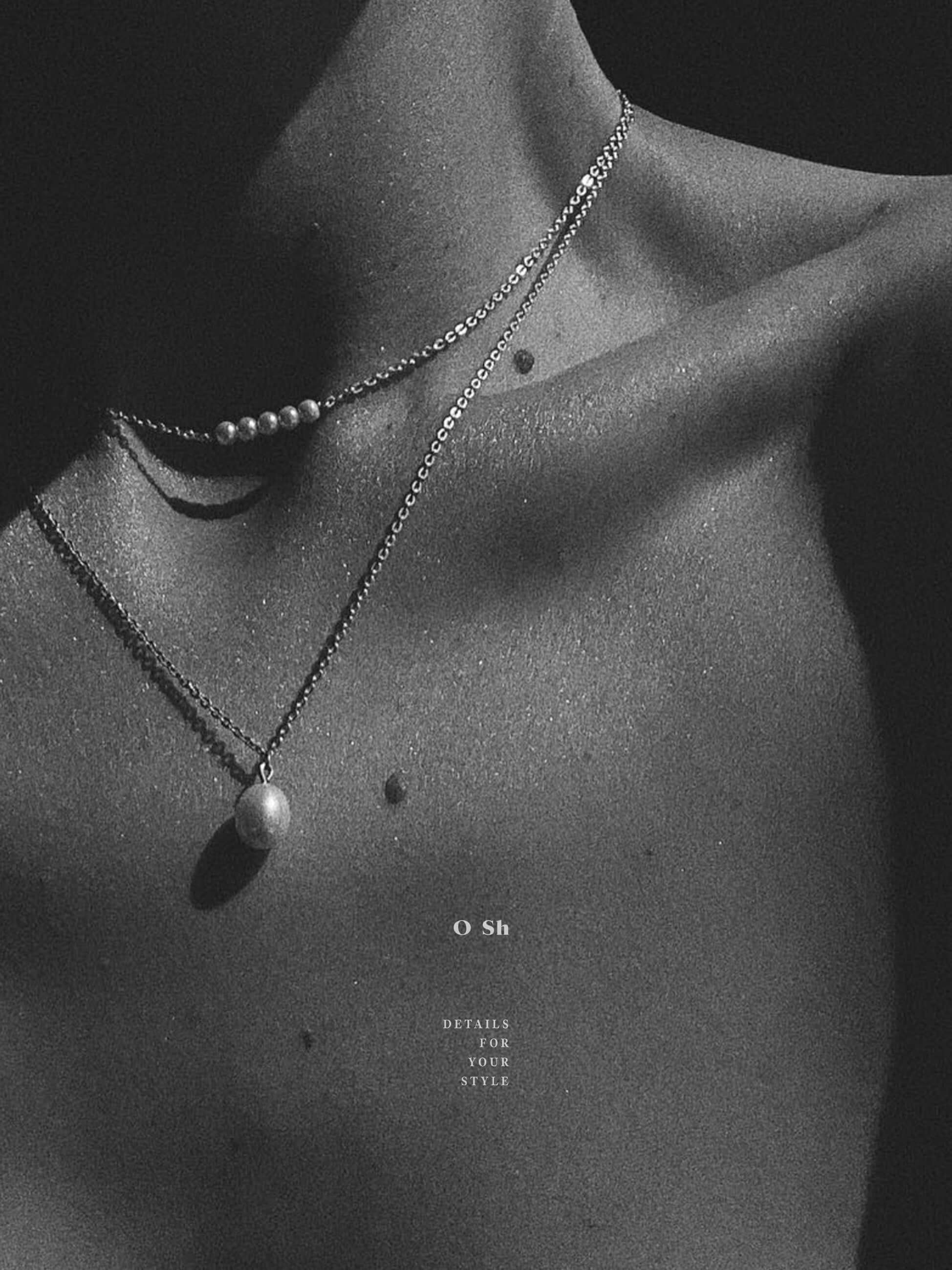 STROKE PEARL NECKLACE - Image 2