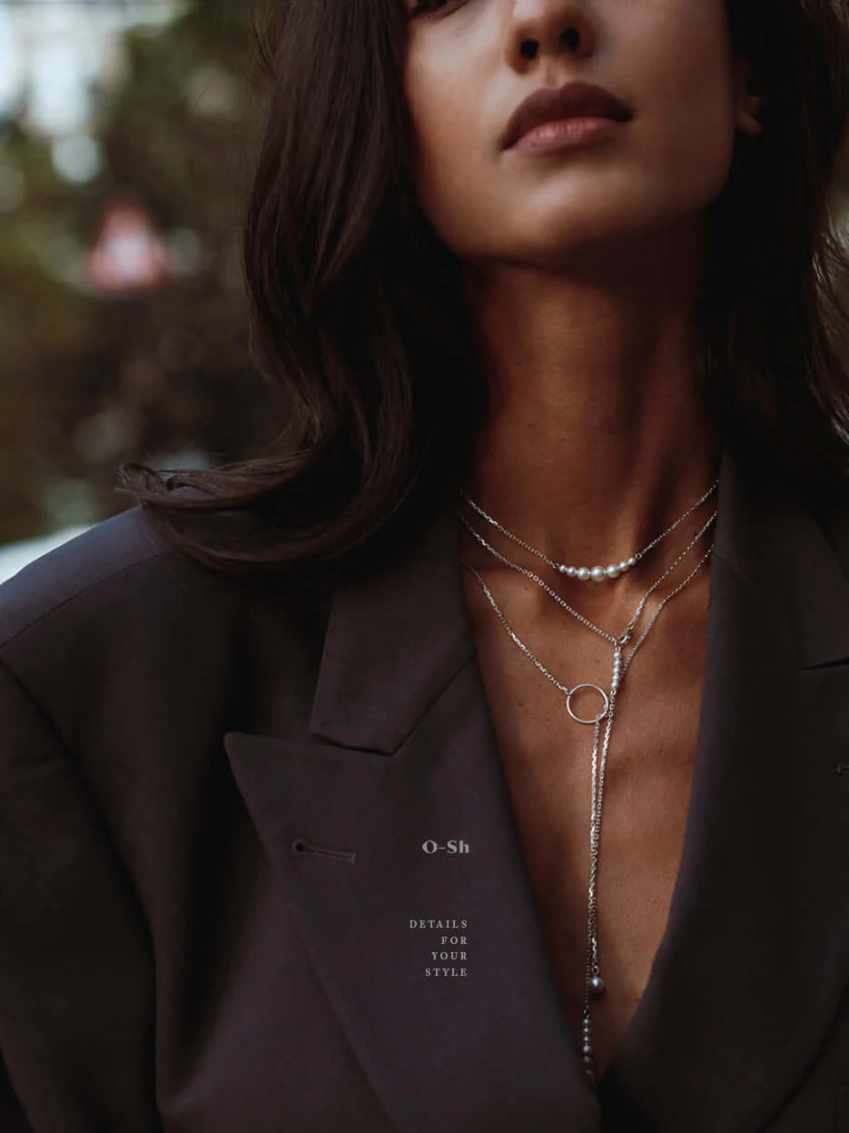 "SUIT NECK" SET SILVER - Image 3
