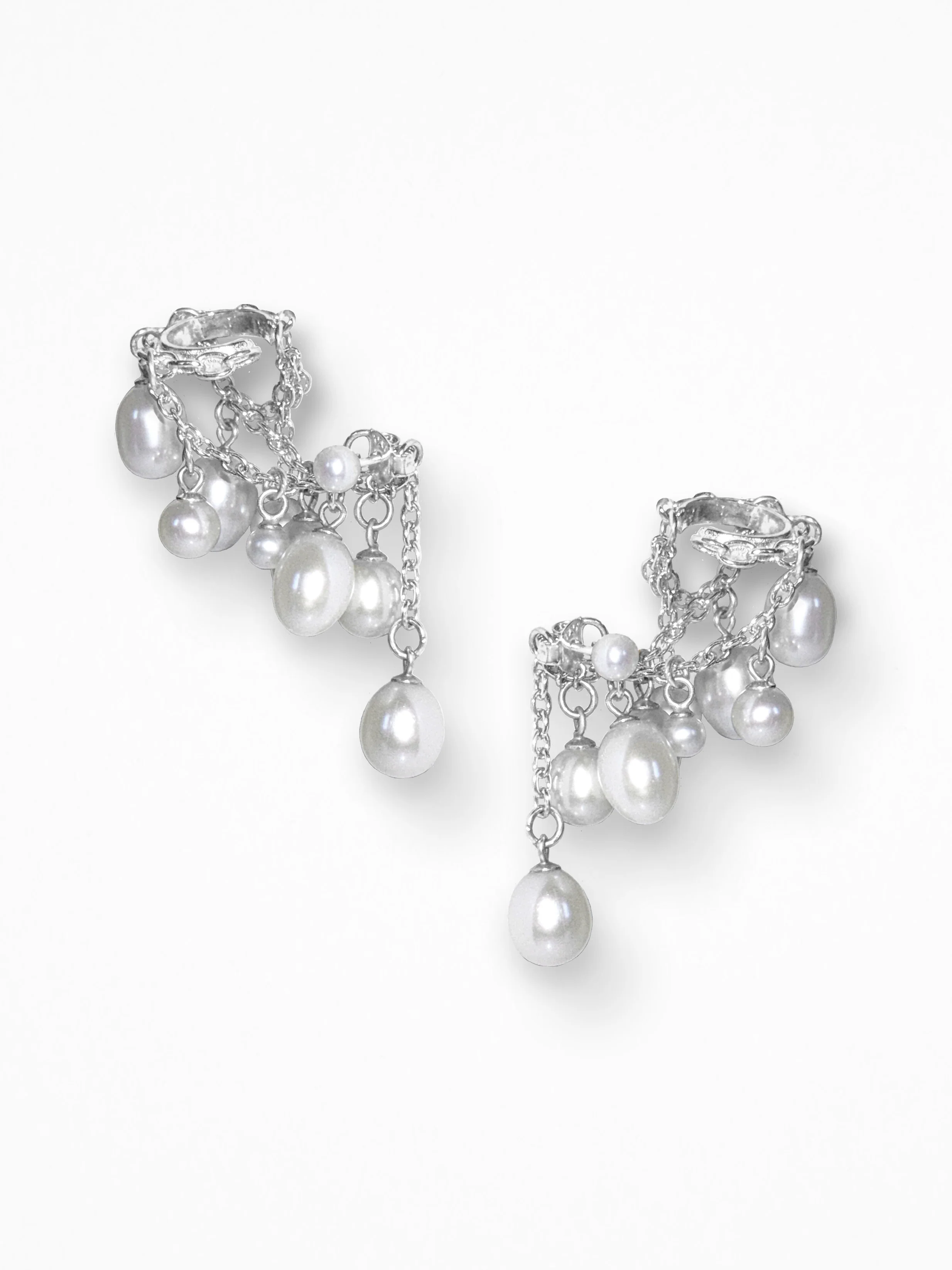 "TEAA" EARRINGS SILVER