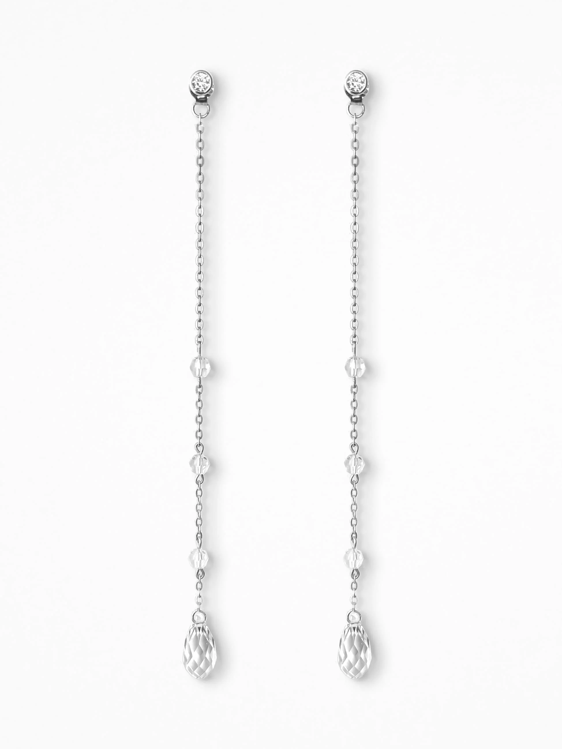 "WET" EAR SET SILVER - Image 7